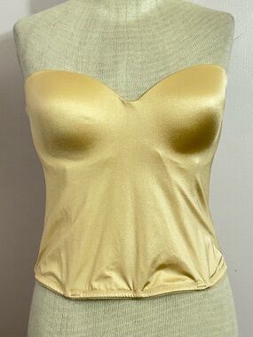 Domonique Strapless Shaping Bustier in Nude